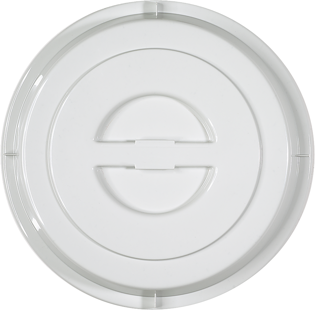 Plastic cover with handle gray high temp 27cm (160°C)