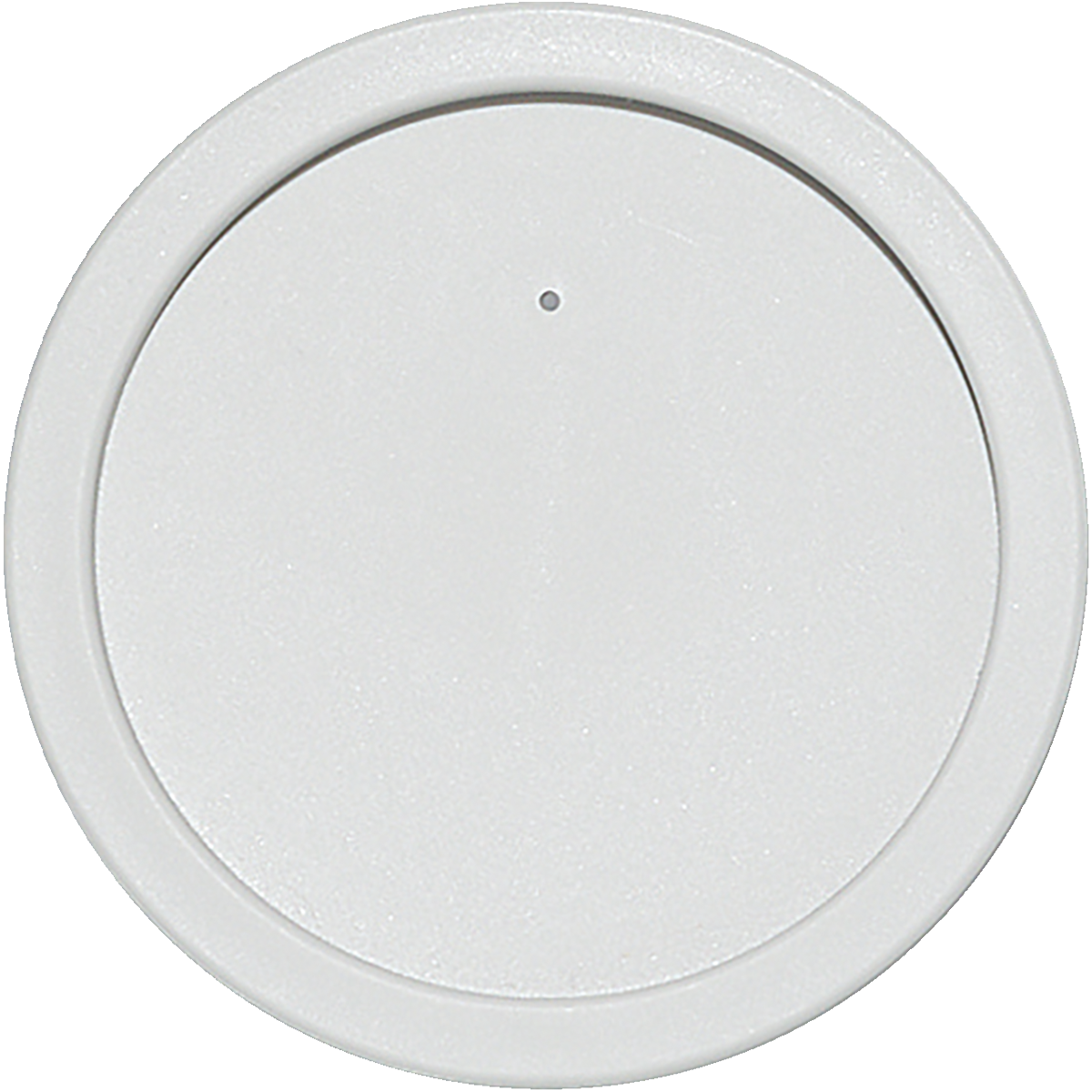 Plastic cover gray flat 11 cm