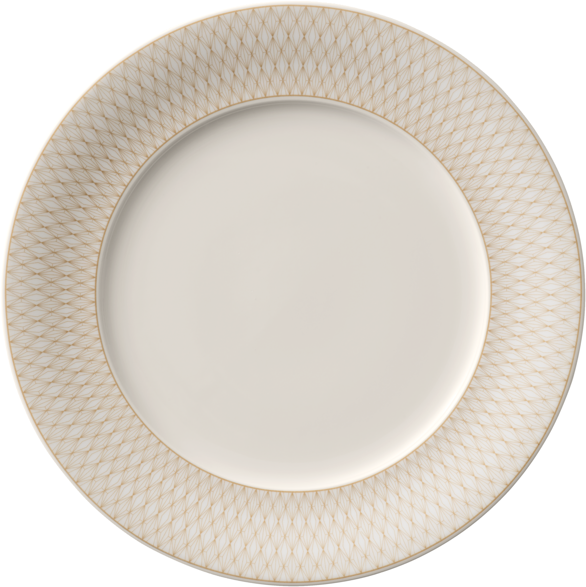 Plate flat round with rim 28cm