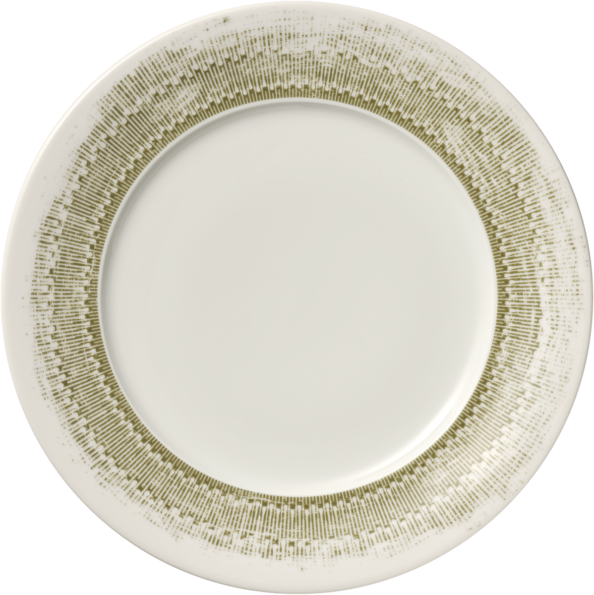 Plate flat round with rim 28cm