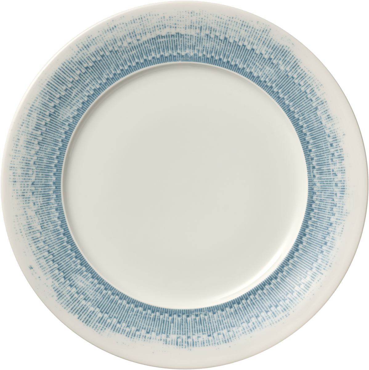 Plate flat round with rim 28cm