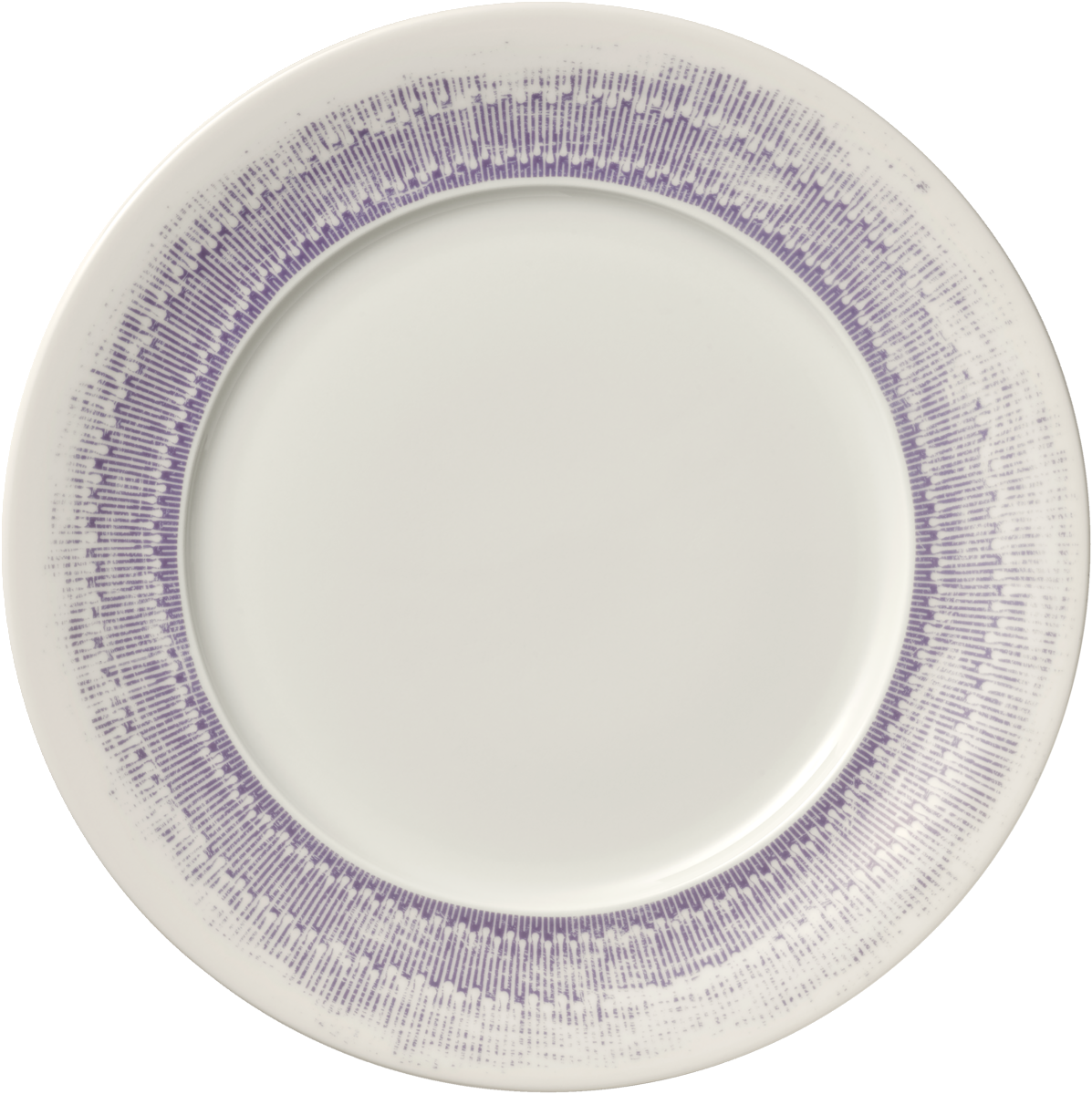 Plate flat round with rim 28cm