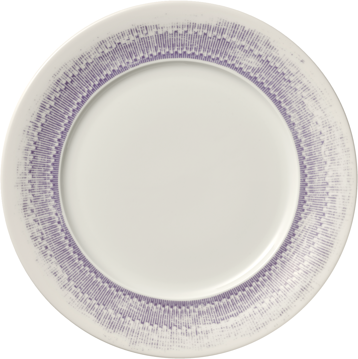 Plate flat round with rim 31cm