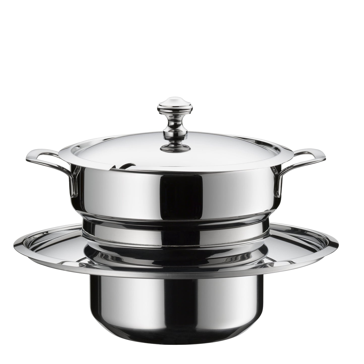 Soup station round with soup pot 4,5L