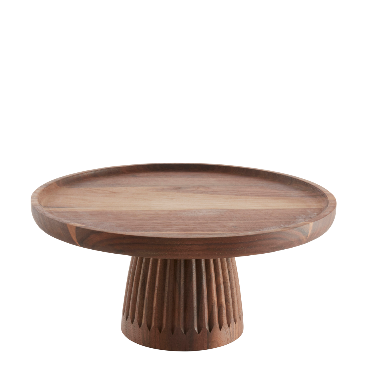 Pastries stand wood (walnut) Ø30cm