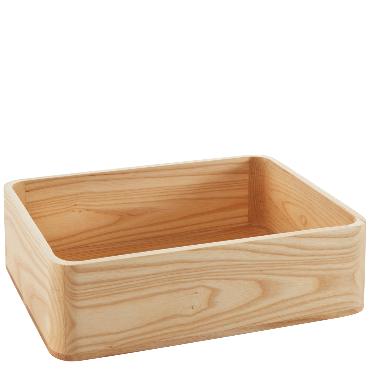 Box L wood (ashwood) 30x24x10cm