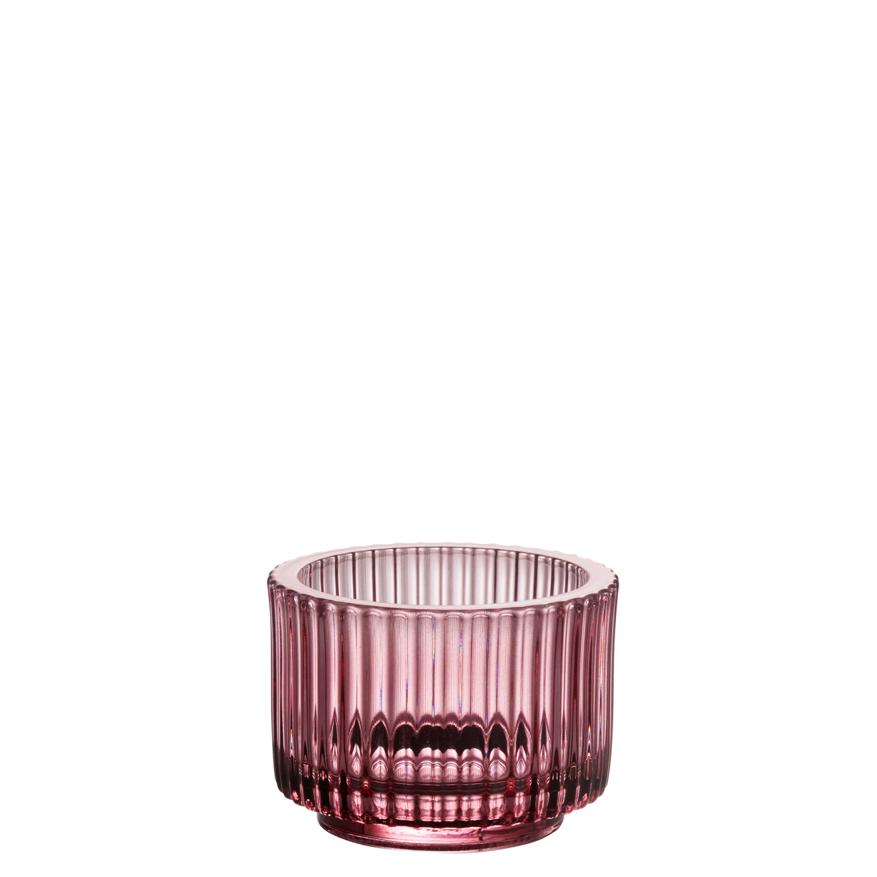 Glass lantern rose H7cm