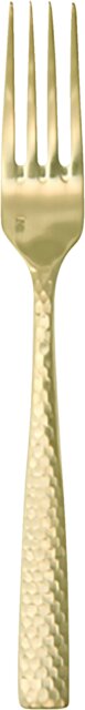 LUCCA FACET GOLD Table Fork 208mm