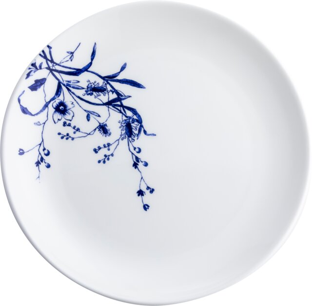 BLUE BOTANICALS Plate flat coupe 21cm