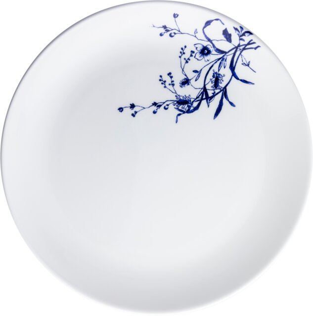 BLUE BOTANICALS Plate flat with rim 27cm