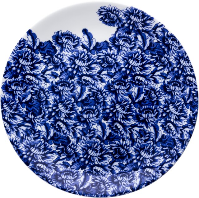 BLUE BOTANICALS Plate flat coupe 31cm
