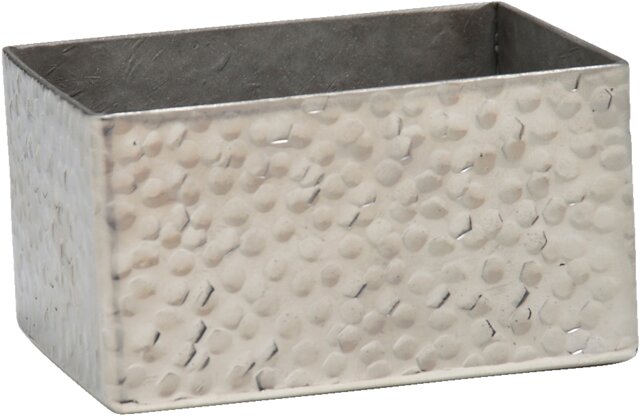 ACCESSORIES Hammered Sugar Packet Holder