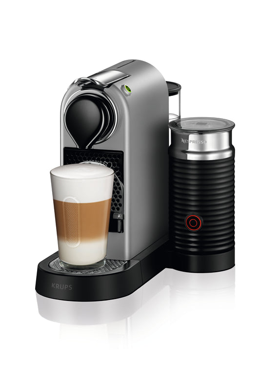 Nespresso System CitiZ & Milk Silver