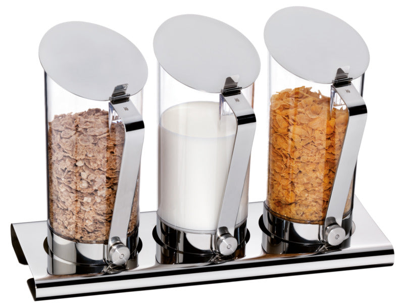 Set for cereal/juice dispenser