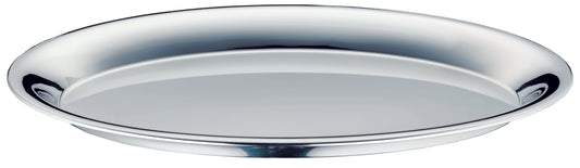 Serving tray 22 x 15 cm oval silverplated