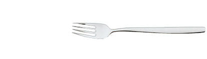 Dessert fork BISTRO silver plated 181mm
