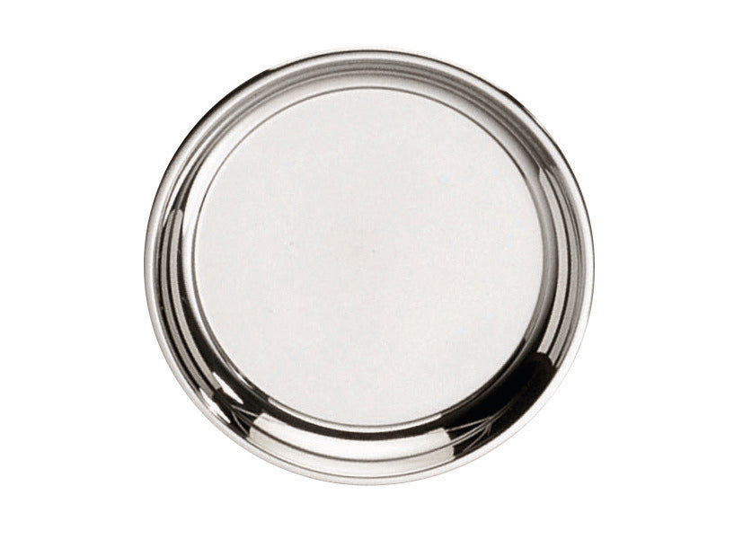 Serving tray, silverplated, round, 26,9 cm