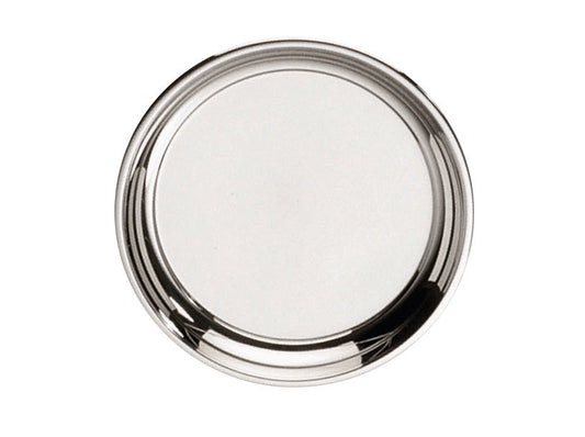 Serving tray, silverplated, round, 32,7 cm