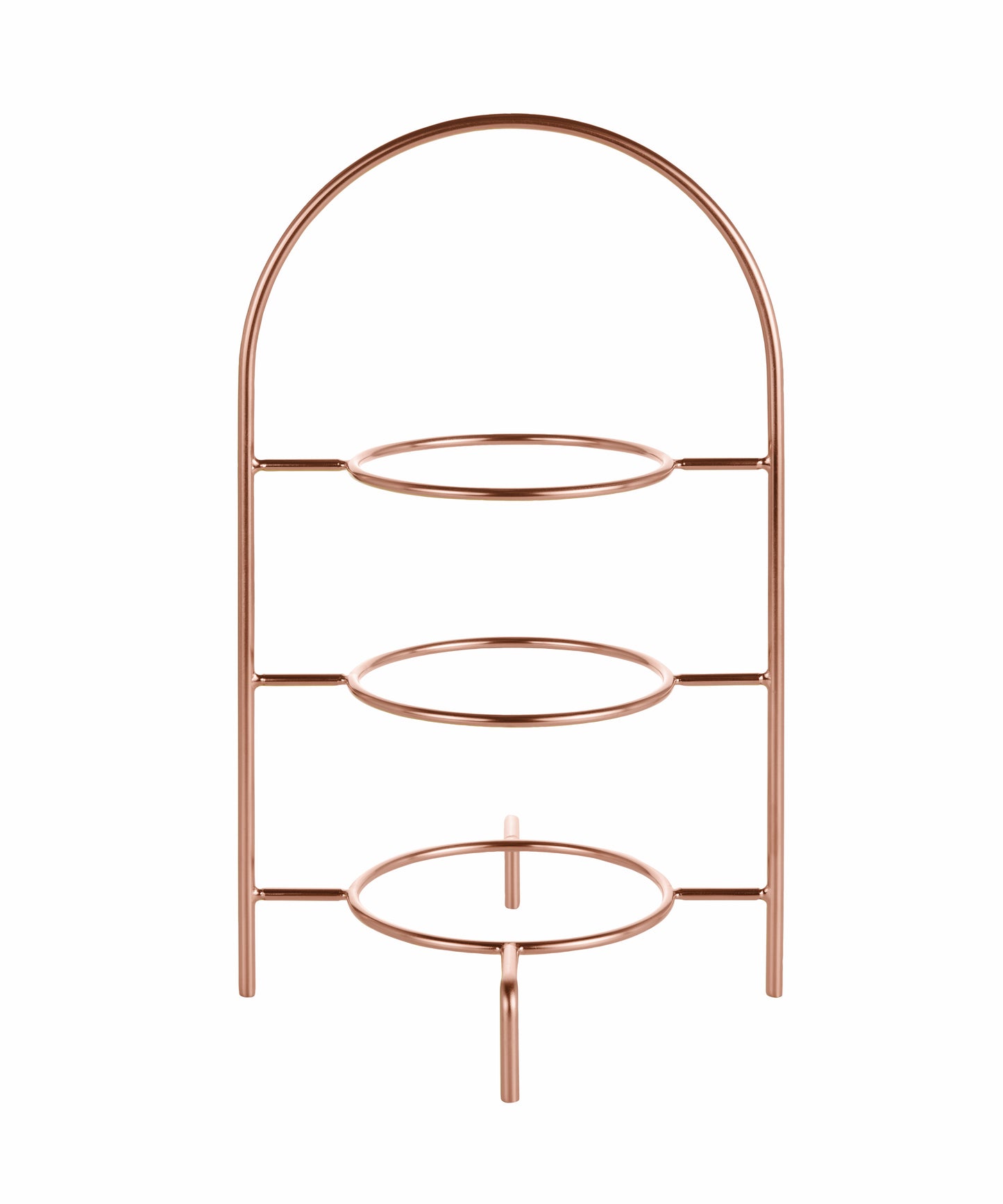 Multipurpose stand for plates Ø21 PVD copper