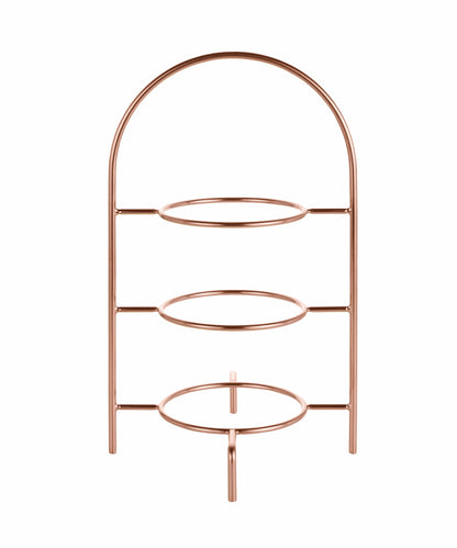 Multipurpose stand for plates Ø21 PVD copper