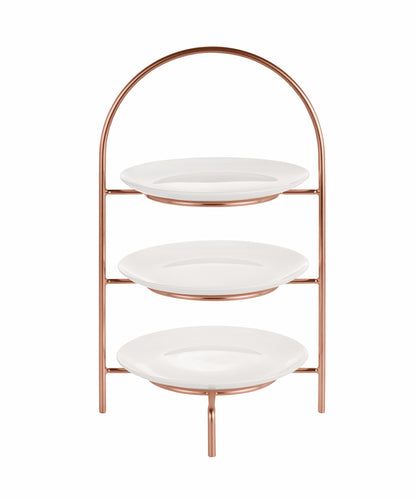 Multipurpose stand for plates Ø21 PVD copper