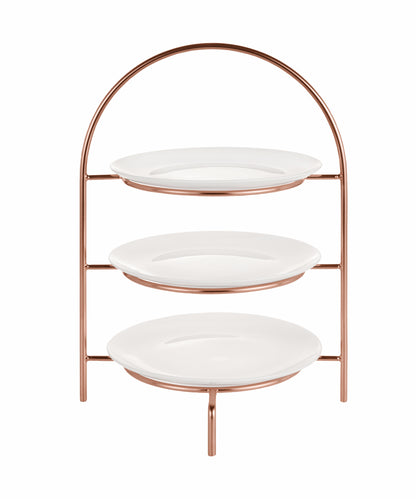 Multipurpose stand for plates Ø24 PVD copper