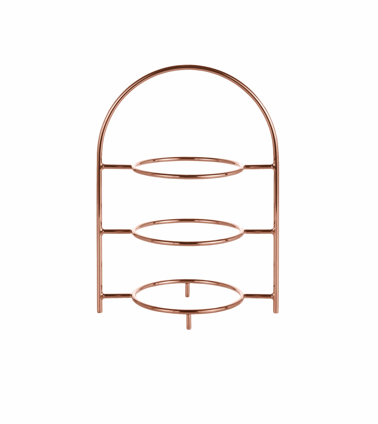Multipurpose stand for plates Ø16 PVD copper