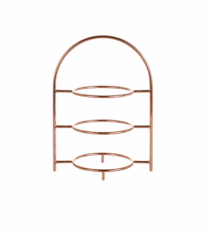 Multipurpose stand for plates Ø16 PVD copper