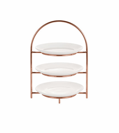 Multipurpose stand for plates Ø16 PVD copper