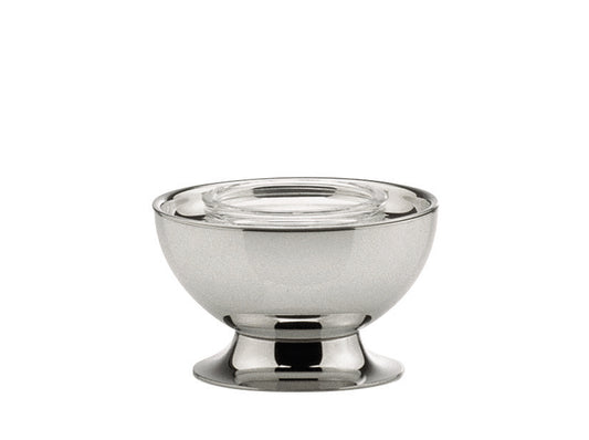 Chillcup with insert for caviar, silver plated