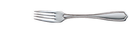 Dessert fork RESIDENCE silver plated 186mm