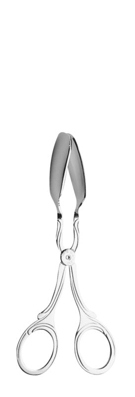 Pastry tong silver plated 175mm
