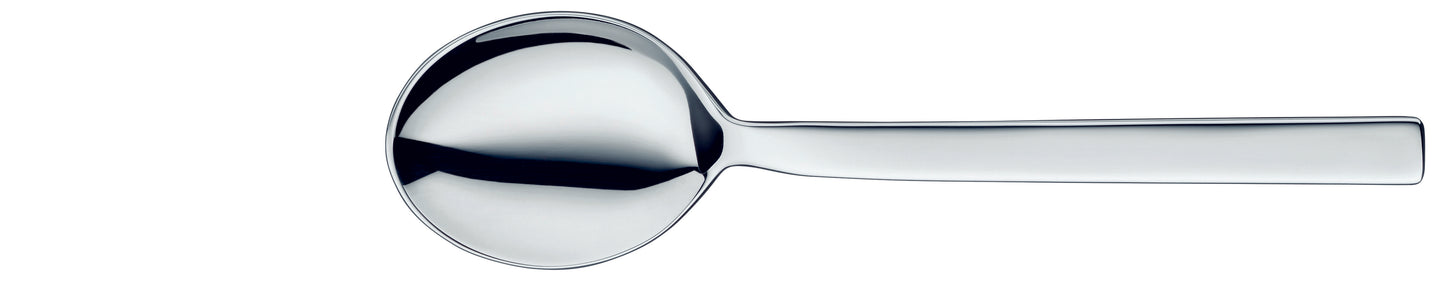 Round bowl soup spoon UNIC silver plated 174mm