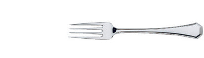 Dessert fork MONDIAL silver plated 185mm