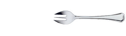 Oyster fork MONDIAL silver plated 138mm