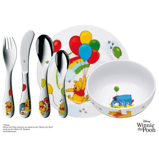Children's cutlery set, 6-piece WINNIE THE PUUH