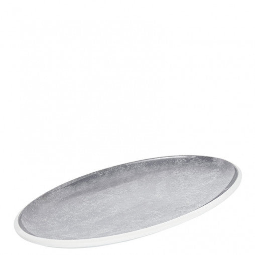 Platter oval 33 x 22 cm SYNERGY Concrete