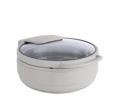 Chafing Dish round Basic HOT & FRESH Macadamia