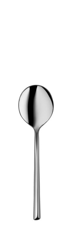 Round bowl soup spoon TRILOGIE silver plated 170mm