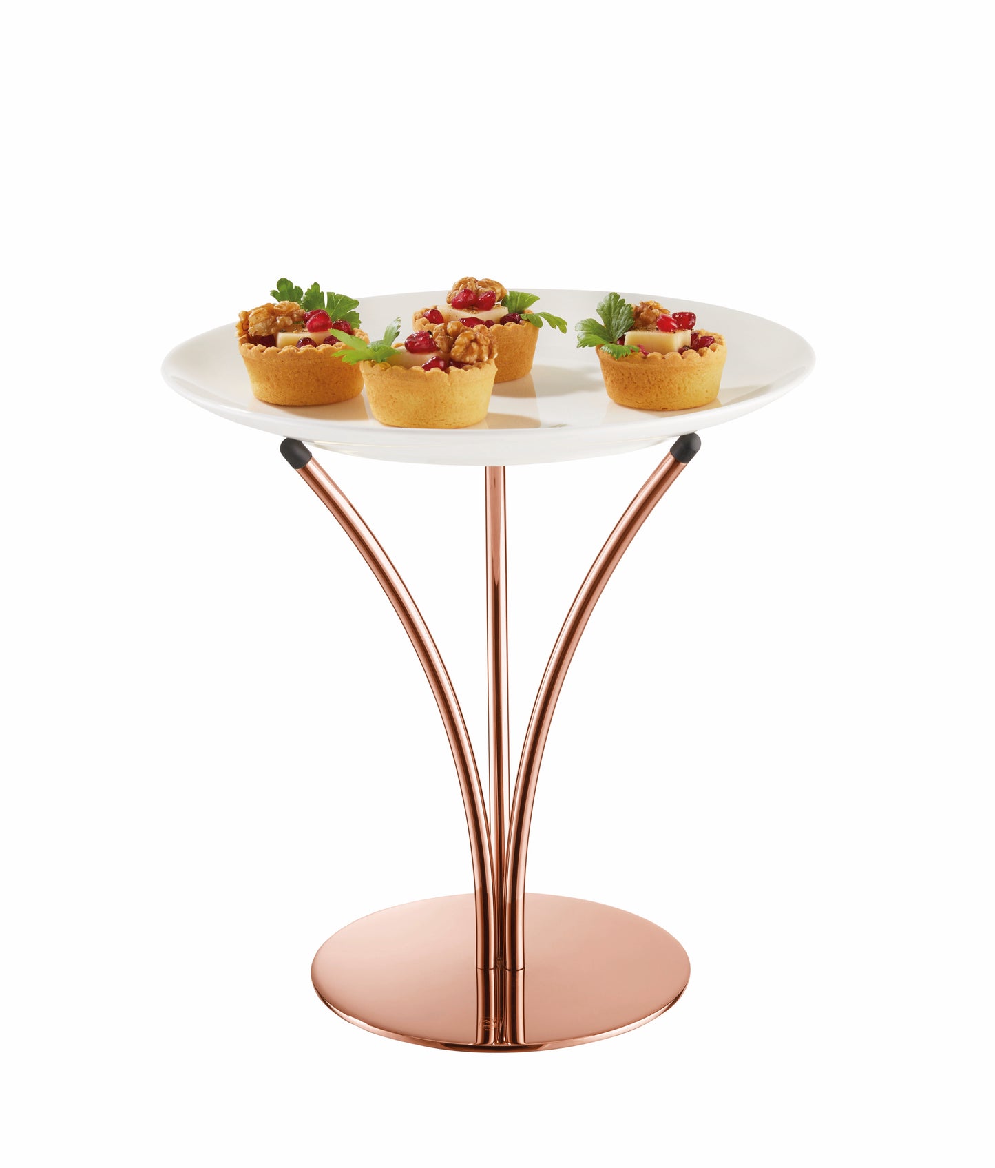 Buffet stand 'L' PVD copper - FLEUR