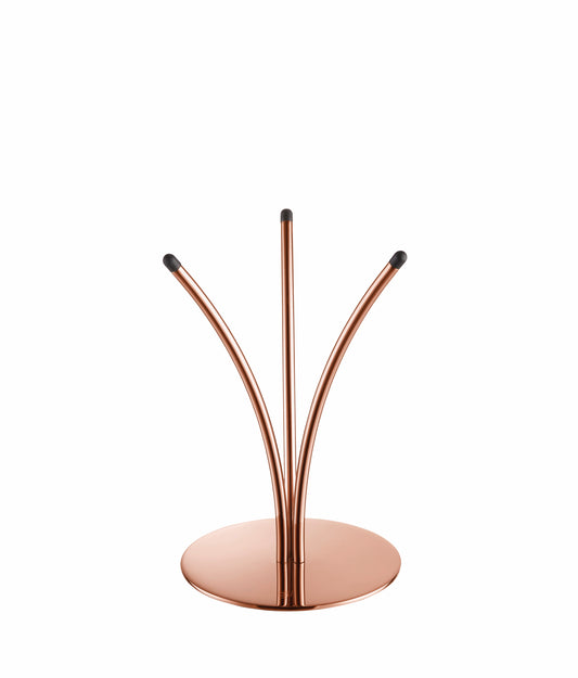 Buffet stand 'L' PVD copper - FLEUR
