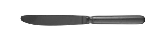 Dessert knife hollow handle BAGUETTE PVD gun metal stonewashed 214mm