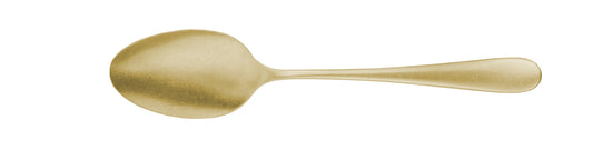Dessert spoon SIGNUM PVD pale gold stonewashed 190mm