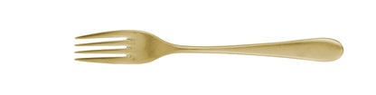 Dessert fork SIGNUM PVD pale gold stonewashed 188mm
