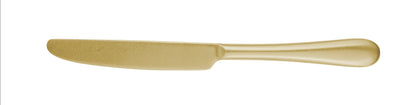 Dessert knife SIGNUM PVD pale gold stonewashed 213mm