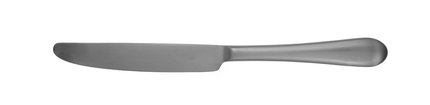 Table knife SIGNUM PVD gun metal brushed 239mm