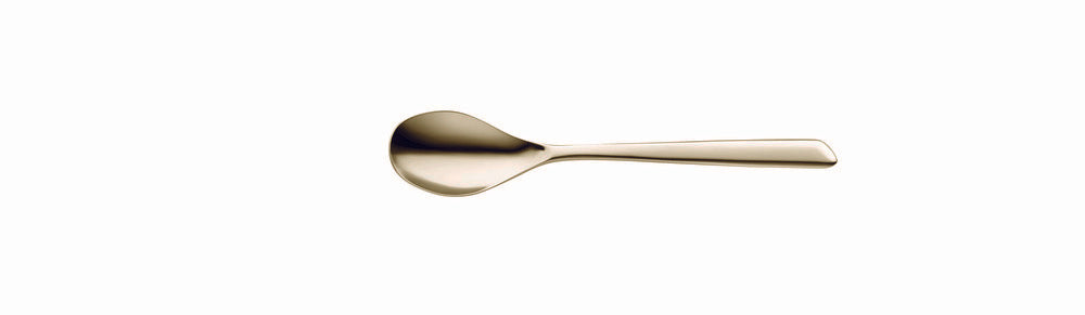 Espresso spoon SHADES PVD pale gold 110mm