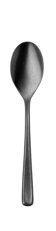 Dessert spoon MIDAN PVD gun metal stonewashed 196 mm