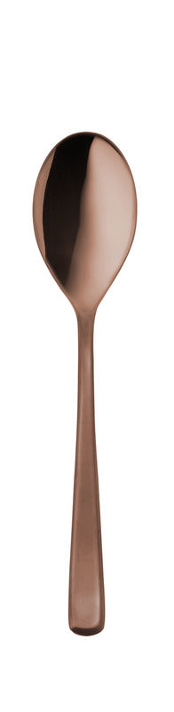 Dessert spoon MIDAN PVD copper brushed 196 mm