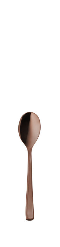 Coffee/tea spoon large WHILE PVD copper brushed 156 mm
